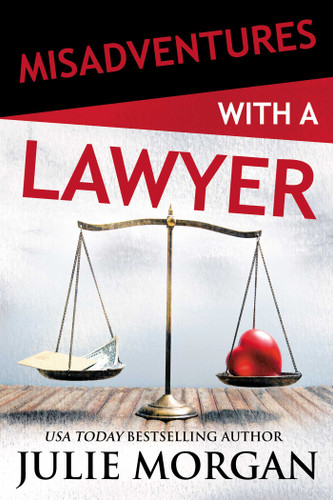 Misadventures with a Lawyer (Misadventures) book cover by Julie Morgan