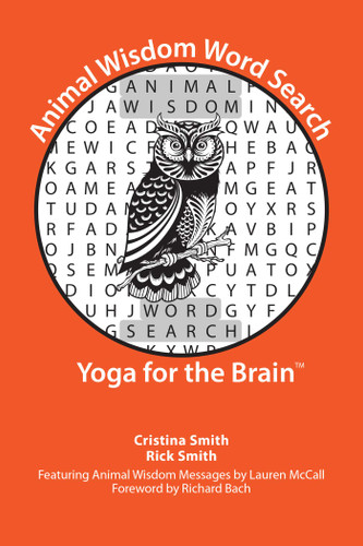 Animal Wisdom Word Search: Yoga for the Brain book cover by Cristina Smith, Rick Smith, Lauren McCall