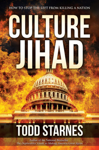 Culture Jihad: How to Stop the Left from Killing a Nation book cover by Todd Starnes