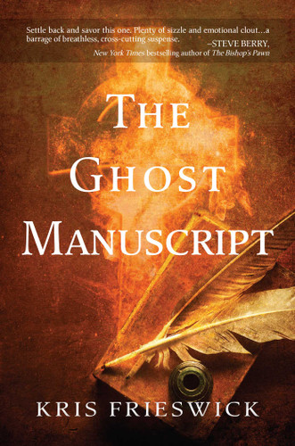 The Ghost Manuscript book cover by Kris Frieswick