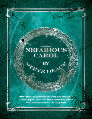 A Nefarious Carol book cover by Steve Deace