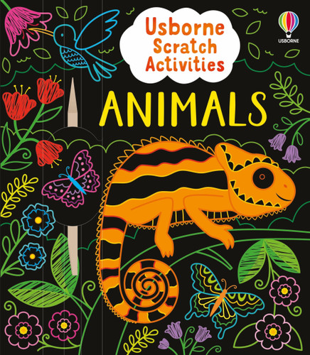 Usborne Scratch Activities Animals (Usborne Scratch Activities) book cover by Rosie Dickins