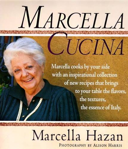 Marcella Cucina book cover by Marcella Hazan
