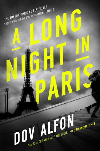 A Long Night in Paris: A Novel book cover by Dov Alfon