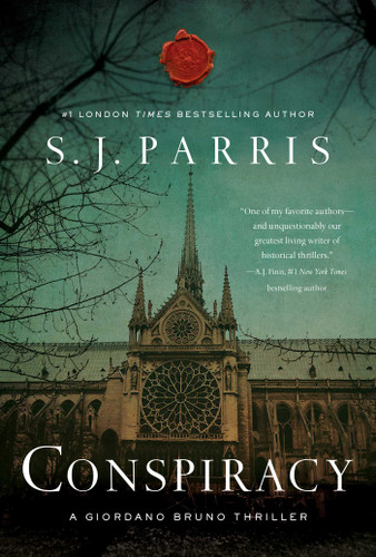 Conspiracy: A Giordano Bruno Thriller (Giordano Bruno Mysteries) book cover by S. J. Parris