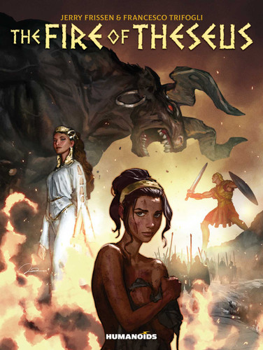 The Fire of Theseus book cover by Jerry Frissen