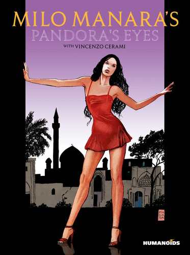 Milo Manara's Pandora's Eyes book cover by Milo Manara, Vincenzo Cerami