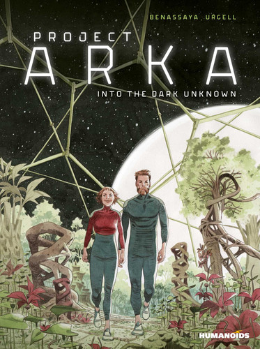 Project ARKA: Into the Dark Unknown book cover by Romain Benassaya