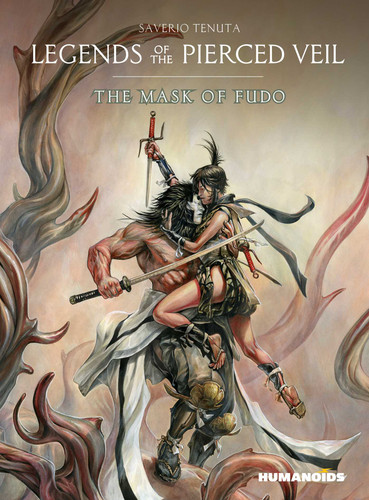 Legends of the Pierced Veil: The Mask of Fudo (Legends of the Pierced Veil) book cover by Saverio Tenuta
