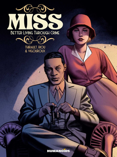 Miss: Better Living Through Crime book cover by Philippe Thirault