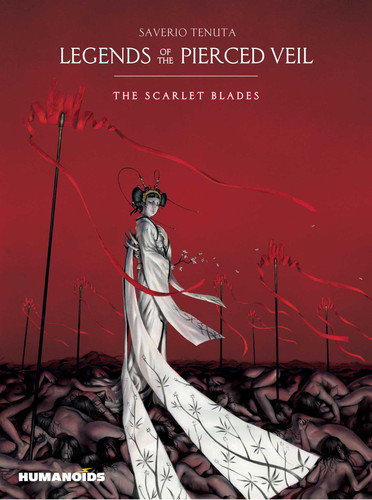 Legends of the Pierced Veil: The Scarlet Blades (Legends of the Pierced Veil) book cover by Saverio Tenuta