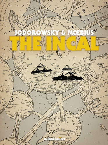 The Incal Black & White Edition book cover by Alejandro Jodorowsky, Moebius