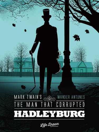 Mark Twain's The Man That Corrupted Hadleyburg book cover by Mark Twain