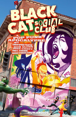 Black Cat Social Club book cover by Christopher  Painter