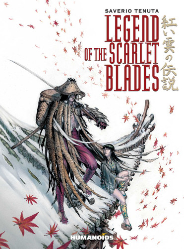 Legend of The Scarlet Blades book cover by Saverio Tenuta