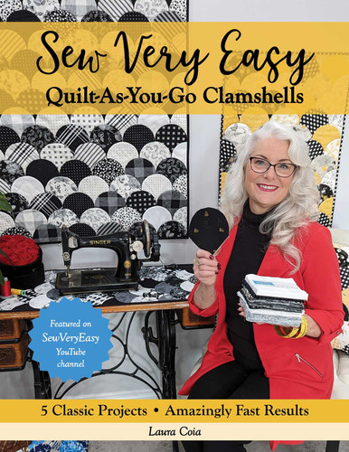 Sew Very Easy Quilt-As-You-Go Clamshells: 5 Classic Projects, Amazingly Fast Results book cover by Laura Coia