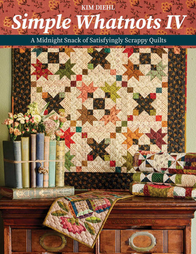 Simple Whatnots IV: A Midnight Snack of Satisfyingly Scrappy Quilts book cover by Kim Diehl