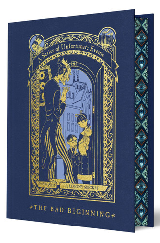 A Series of Unfortunate Events #1: The Bad Beginning (Deluxe Limited Edition) book cover by Lemony Snicket