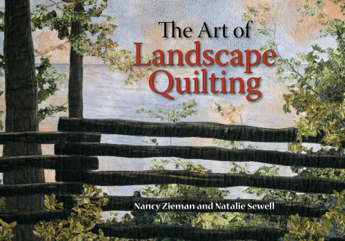 The Art of Landscape Quilting book cover by Nancy Zieman, Natalie Sewell