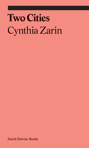 Two Cities (ekphrasis) book cover by Cynthia Zarin