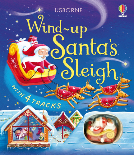 Wind-Up Santa's Sleigh (Wind-up) book cover by Fiona Watt