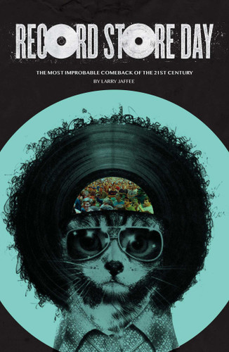 Record Store Day book cover by Larry Jaffee
