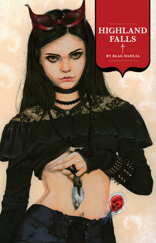 Highland Falls book cover by Blag  Dahlia