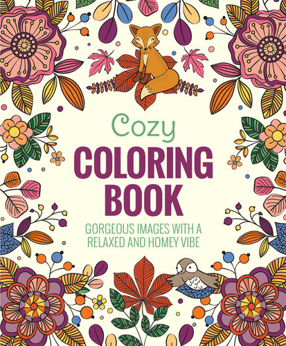 Cozy Coloring Book book cover by Editors of Thunder Bay Press