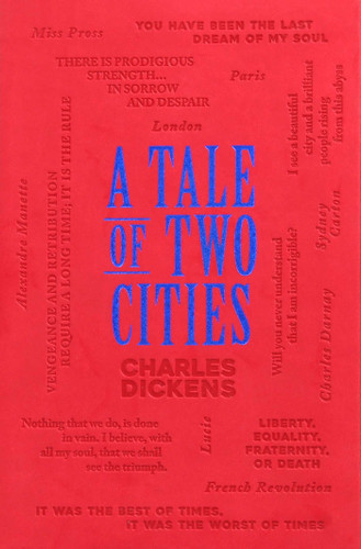A Tale of Two Cities (Word Cloud Classics) book cover by Charles Dickens