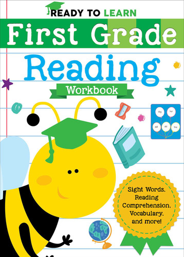Ready to Learn: First Grade Reading Workbook: Sight Words, Reading Comprehension, Vocabulary, and More! (Ready to Learn) book cover by Editors of Silver Dolphin Books