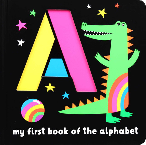 Neon Books: My First Book of the Alphabet (Neon Books) book cover by Editors of Silver Dolphin Books