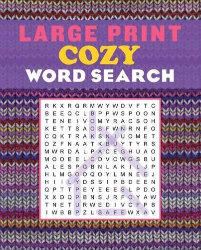 Large Print Cozy Word Search (Large Print Puzzle Books) book cover by Editors of Thunder Bay Press