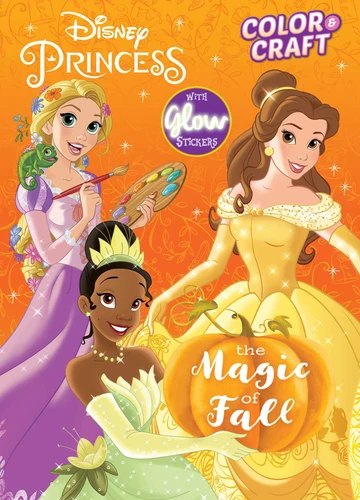 Disney Princess Color & Craft: The Magic of Fall book cover by Editors of Dreamtivity