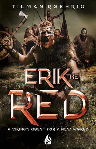 Erik the Red book cover by Tilman Roehrig