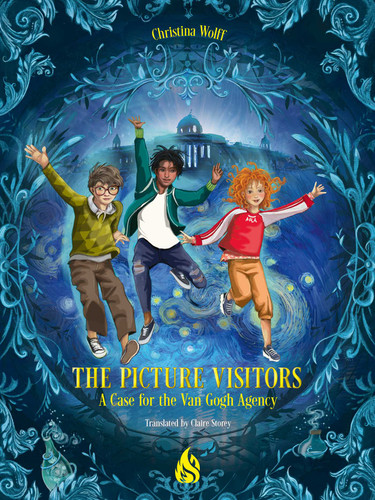 The Picture Visitors: A Case for the Van Gogh Agency book cover by Christina Wolff