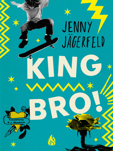 King Bro! book cover by Jenny Jägerfeld