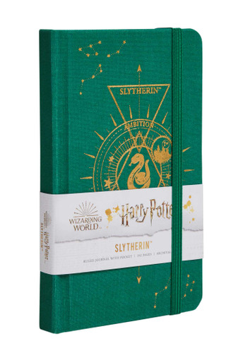 Harry Potter: Slytherin Constellation Ruled Pocket Journal (Harry Potter: Constellation) book cover by Insight Editions