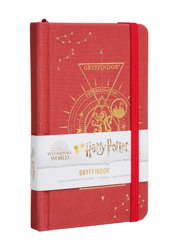 Harry Potter: Gryffindor Constellation Ruled Pocket Journal (Harry Potter: Constellation) book cover by Insight Editions