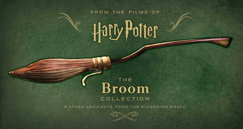 Harry Potter: The Broom Collection: & Other Props from the Wizarding World (Harry Potter) book cover by Insight Editions