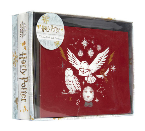 Harry Potter: Christmas Note Card Set (Harry Potter) book cover by Insight Editions