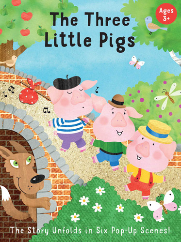 Fairytale Carousel: The Three Little Pigs (iSeek) book cover by Insight Editions