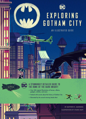 Exploring Gotham City book cover by Matthew Manning
