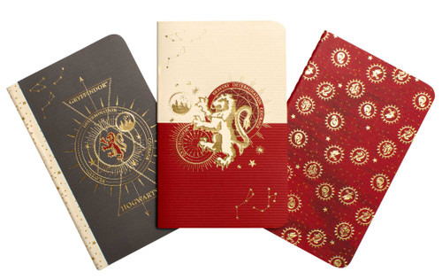 Harry Potter: Gryffindor Constellation Sewn Pocket Notebook Collection (Harry Potter: Constellation) book cover by Insight Editions