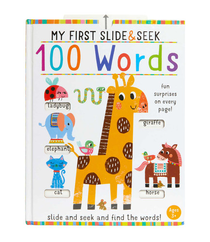 My First Slide and Seek: 100 Words (iSeek) book cover by Insight Editions