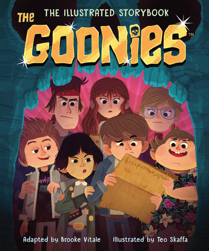 The Goonies: The Illustrated Storybook (Illustrated Storybooks) book cover by Brooke  Vitale