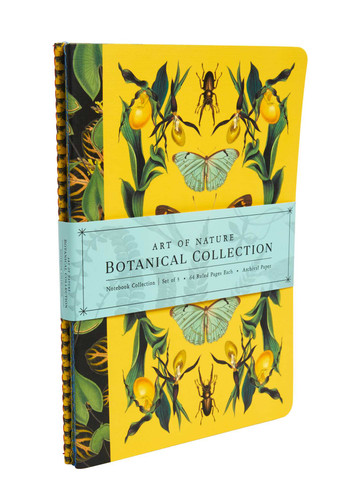 Art of Nature: Botanical Sewn Notebook Collection (Set of 3) (Art of Nature) book cover by Insight Editions