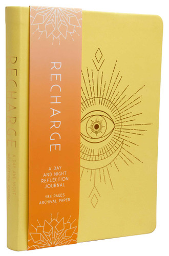 Recharge: A Day and Night Reflection Journal (Inner World) book cover by Insight Editions