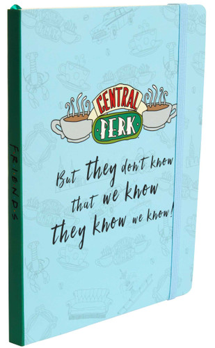 Friends: Central Perk Softcover Notebook book cover by Insight Editions