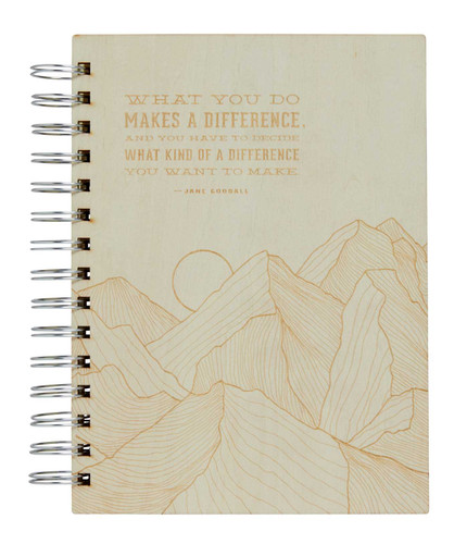 Conservation Wooden Journal: Laser Engraved Wood (Notebook With Lined Pages) book cover by Insight Editions