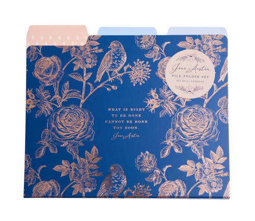 Jane Austen: File Folder Set (Set of 9) (Jane Austen) book cover by Insight Editions